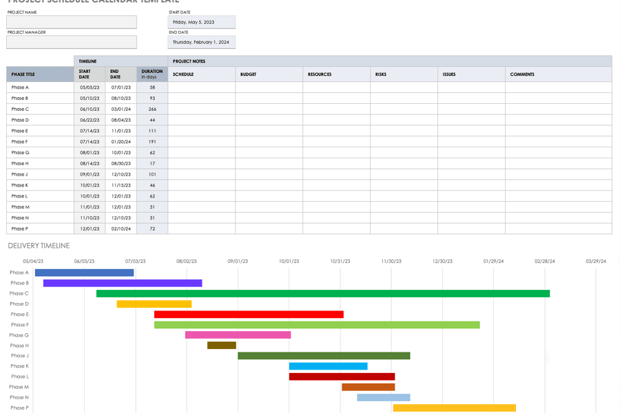 project-schedule